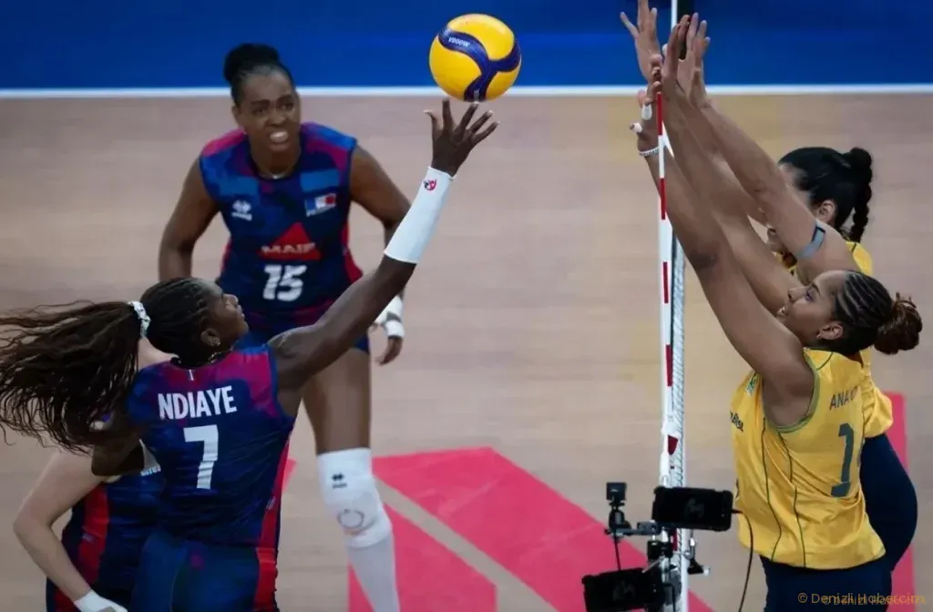 Brezilya, VNL Ankara Etabında Fransa'yı 3-0'la Geçti