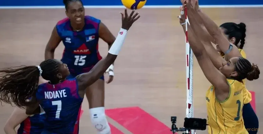 Brezilya, VNL Ankara Etabında Fransa’yı 3-0’la Geçti Brezilya, VNL Ankara Etabında Fransa’yı 3-0’la Geçti