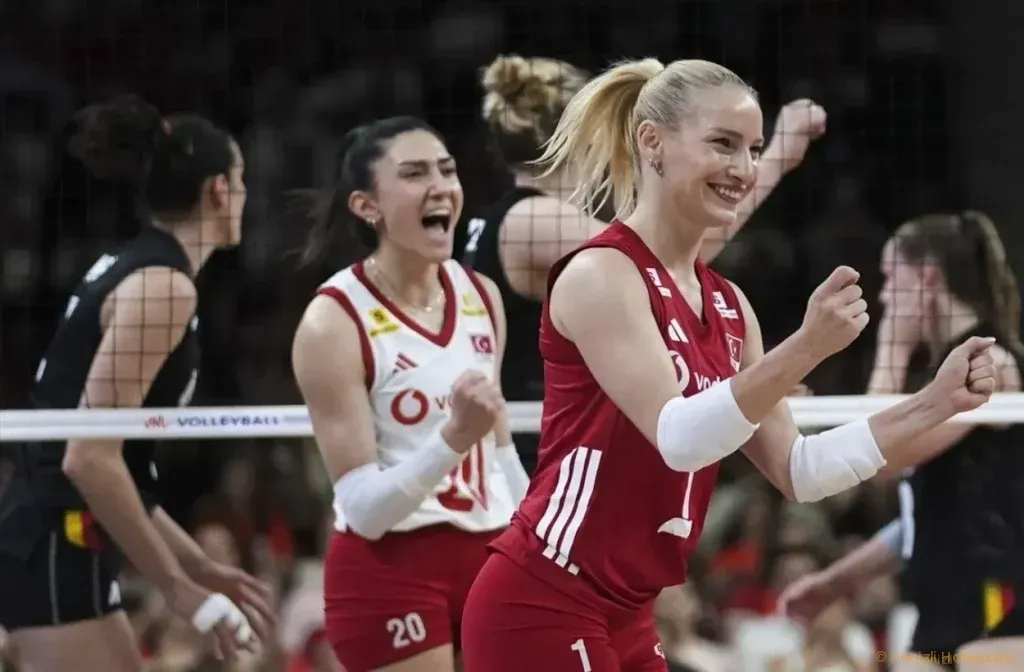 Filenin Sultanları Ankara'da Belçika'yı Dağıttı: Setler 25-14, 25-13, 25-23