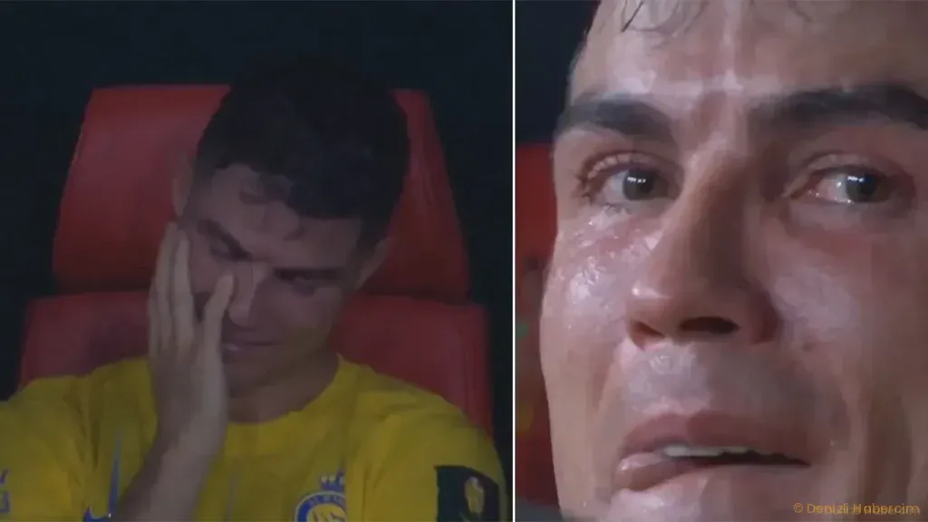Ronaldo gözyaşlarına boğuldu: Al Nassr, Deniz Hümmet'in golüyle kupayı kaçırdı